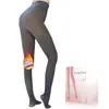 2026TK nuevo modelo de leggings color cacao con forro de lana, pantalones ajustados semitransparentes con costura de una sola línea al frente y atrás, adecuados para uso invernal transfronterizo