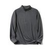 ¡En el producto único! ¡Calor rápido terciopelo cálido! Camiseta interior de forro polar de media cremallera para hombre otoño e invierno para exteriores