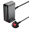 Cargador GaN PD3.1 de 600 W, cargador PD multipuerto de 500 W, cargador de 320 W, adaptador de 440 W