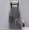 Delantal de TPU, Aspecto de Alta Calidad, Estilo Delgado para Verano, Ropa de Trabajo para Cocina y Catering en Casa, Lindo, Impermeable, Resistente al Aceite, Monos sin Lavado