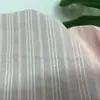 Tela Jacquard de Gasa de Algodón Rayón Ligera Rayada Primavera Verano Vestido Camisa Tela para Mujer Ahora