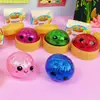 Brinquedo Squishy com Glitter, Tamanho Grande, Brinquedo para Alívio de Estresse de Pão Cozido no Vapor, Brinquedo Criativo Divertido para Alívio de Estresse para Meninas