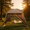 Toldo Grande para Tienda de Campaña Exterior Red para Sombrear Tienda Portátil a Prueba de Mosquitos Gazebo para Playa y Camping