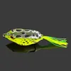 Isca de Pesca Simulação Sapo de Cauda Única Isca Artificial Isca Flutuante Isca Macia Isca para Pesca de Sapo Pesca Selvagem Isca para Traíra Equipamento de Pesca Atacado
