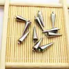 En Stock Pendiente de Acero Inoxidable en Forma de Cono Accesorios Colgantes Pendientes de Cono de Venta Más Caliente en Europa y América Cono Puntiagudo Pendientes de Tachuela DIY