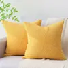 Funda de Almohada Triangular Oblicua Popular Transfronteriza Pana Geométrico Cojín Lumbar Funda de Cojín Felpa Rayada Suministros para el Hogar Funda de Almohada