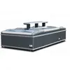 Armário de Ilha Armário Combinado Armário Horizontal Comercial Grande Supermercado Freezer Sorvete Bebida Gelada Dumplings Comida Cozida Grande Freezer Geladeira Vitrine