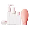 Fabricante em Estoque Atacado Embalagem Portátil para Viagem Garrafa Pet/Pe Spray Creme Facial Shampoo Cuidados com a Pele Maquiagem Conjunto Tudo-em-Um