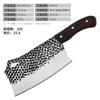 Cuchillo de cocina doméstico Running Jianghu, forjado a mano, para cortar huesos, cuchillo de corte de doble propósito, cuchillo afilado y duradero de acero inoxidable