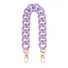 Nuevo Bolso de Cadena Ajustable Color Sólido Dopamina Accesorio de Repuesto Accesorio de Correa para el Hombro Bolso Bolso de Mano Correa Ajustable Extensible