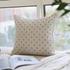 Funda de Cojín para Sofá Simple Artístico Geométrico Funda de Cojín Cuadrada Cojín para Habitación de Muestra Sin Relleno