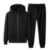 Traje Deportivo Casual Nuevo 2026 para Hombre, Cardigan de Primavera y Otoño con Sudadera con Capucha, Conjunto de Dos Piezas para Correr