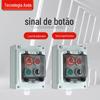 Caixa de controle de botão à prova d'água ao ar livre caixa de comutação caixa de parada de emergência caixa de parada de emergência caixa de controle de auto-recuperação caixa de junção