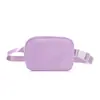 Bolsa Estilo Lulu en Stock, Riñonera Impermeable, Bolso de Pecho para Deportes y Running, Bolso Cruzado Estilo Lulu para Hombres y Mujeres, Casual y Versátil