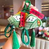 Llavero de Peluche de Bollo de Arroz 2026 con Diseño de Alto Rango, Pequeño Regalo Creativo Cultural y Creativo para Exámenes de Ingreso a Secundaria y Universidad