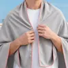 Toalha de banho masculina de secagem rápida para viagens internacionais com botões de pressão, adequada para atividades ao ar livre, trilhas, acampamentos e esportes; secagem rápida, portátil e altamente absorvente
