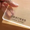 Tapete de Mesa de Vidrio Blando de Alta Transparencia, Tapete de Mesa de Comedor de Placa de Cristal, Impermeable, Resistente al Aceite, Resistente al Calor, Lavable, Tapete para Mesa de Café, Mantel Resistente a las Manchas