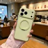 Adequado para Apple 18 Pro Max, capa de celular fosca com sensação de pele com suporte magnético giratório, capa protetora com furo de precisão para iPhone 17