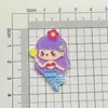 Grampo de Cabelo Desenho Animado em Acrílico Elástico Acessórios de Cabelo para Meninas Grampo Elsa Branca de Neve Acessórios de Cabeça Joias Acessórios Atacado