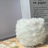 Muñeca Tejida a Mano Lana Fina Suave Agradable a la Piel Pelo Lana Hilo de Lana Ganchillo Peluche Lana Envoltura de Pluma Lana