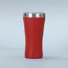 Amazon transfronterizo vaso pequeño de vino de 6 oz portátil Mini taza de cintura pequeña Taza para coche aislamiento conservación del frío taza de helado de acero inoxidable