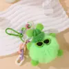 Cosas Bonitas y Feas Llavero Colgante Cochecito Bola de Carbón Pequeña Colgador DIY Elfo de Dibujos Animados Colgante de Felpa Accesorios para Bolsos