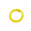7005 # Anillo de Resorte Pintado de Colores 24mm Anillo de Resorte de Aleación de Zinc Accesorios para Llaveros Accesorios para Juguetes de Peluche