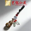 Llavero Colgante de Calabaza Cien Bendiciones de Sándalo Negro Sándalo Verde Estilo Creativo DIY Pareja Colgante Decorativo Colgante