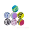 Bola arco-íris para gato para alívio do tédio, bola de brinquedo para gato autoentretenedora, bola de brinquedo para gato resistente e durável, brinquedo para pet, bola divertida para gato