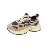 Sapatos Femininos Plus Size Tamanho 41 a 43 para Pés Largos e Grossos, Tênis Chunky Estilo Pai, Novo Modelo 2025, Tênis Esportivo Casual com Cadarço Emagrecedor