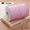 Accesorios DIY 1.5mm Cuerda de cera trenzada de protección ambiental de Corea del Sur pulsera de cuerda trenzada xiangle cuerda con cuentas línea hecha a mano