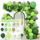 Conjunto de Balões Macaron para Decoração de Cenário, Arco de Balões para Casamentos e Festas de Aniversário, Pacote de Corrente de Balões para Lojas