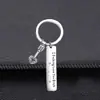 Llavero Transfronterizo de Amazon Colgante Personalizado Mejor Amiga Pareja Acero Inoxidable Moda Llavero Colgante