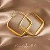 Aretes de Oro al por Mayor Transfronterizos para Mujer 2025 Nuevo Estilo Caliente Aretes Elegantes de Alta Gama Diseño Nicho Aretes de Metal