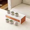 Taza de Té de Cerámica con Diseño Floral y Vegetal, Adecuada para Uso Doméstico, Juego de Té Kung Fu, Taza Individual para Maestro, Taza China para Cata de Té, Regalo