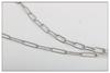 Bucle de cadena cruzada no soldado de acero inoxidable entrelazado collar de acero de titanio cadena tipo O larga circular cadena de bolso de cadena venta al por mayor