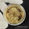 Moedas de Desejo da Fada do Dente Moedas de Brincar Moedas das 12 Constelações Moedas da Sorte Medalhas Comemorativas das 12 Constelações Artesanato em Metal