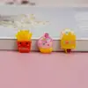 Resina Juguete de Comida Material DIY Pegamento de Crema Accesorios para Joyería Pastel Helado Rollo Taza de Agua Parche Funda para Teléfono Móvil Pasador