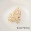 Amazon Transfronterizo Accesorios para el Cabello Nuevo Aleación Metal Pinza Pinza para el Cabello Grande Geométrico Simple Accesorios para el Cabello de Adulto Tocado