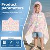 Millones de Toallas de Baño Portátiles con Capucha y Broches de Presión Secado Rápido Bata de Baño con Capucha para Niños Chal Protección Solar Toalla de Baño con Capucha