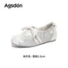 Zapatillas de Entrenamiento Alemanas Augu Shiden de Suela Plana para Mujer 2026 Nuevo Verano Suela Suave Ligeras Ballet Retro Casual
