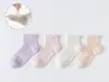 Meias Esportivas Sangka Dopamine Style para Meninos e Meninas, Frescas e Leves, Meias de Gelo de Seda de Amora Respiráveis, Meias de Cano Médio