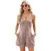 2024 Amazon Europeo y Americano tirante mono corto casual primavera y verano nuevo transfronterizo color liso bolsillo suelto mono
