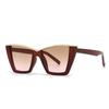 Gafas de sol de caja retro modernas nuevas de comercio exterior transfronterizo, viento INS, fotografía callejera, gafas de sol de marca 098