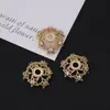 Banho de Ouro 18K Zircônia Flor Estrela Suporte DIY Material para Joias Artesanais Pulseira com Suporte de Flor Diamante Pulseira Tampa Acessórios