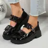 Zapatos de cuero pequeños estilo JK talla grande transfronterizos para mujer 2024 Primavera Nuevos Lolita Amazon zapatos de cuero pequeños para mujer