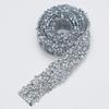 Cinturón de Diamantes de Imitación de Resina Ecológica, Taladro, Adhesivo de Doble Cara Autoadhesivo, Hecho a Mano, Bolsa para Zapatos, Diamantes de Cristal, Pasta, Accesorios para Ropa, Encaje, Cadena de Taladro