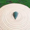 Pendente de Cristal Natural Hexagonal em Forma de Cone, Acessórios de Colar de Pedras Semi-Preciosas Multicoloridas, Fornecimento Transfronteiriço Atacadista