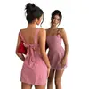 Novo Vestido de Salopete Mini Xadrez Moda Y2K Primavera e Verão Feminino Adequado para Shows de Meninas Jovens