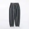 Pantalones de Chándal de Forro Polar 360g, Cómodos y Amigables con la Piel, Pantalones Casuales Cálidos, Pantalones de Pierna Recta Sueltos a la Moda, Estilo Jogger, Venta Directa del Fabricante